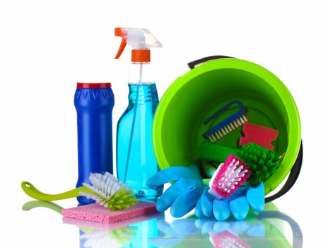 Carpet cleaning team using recyclable waste sorting practices in Hammersmith